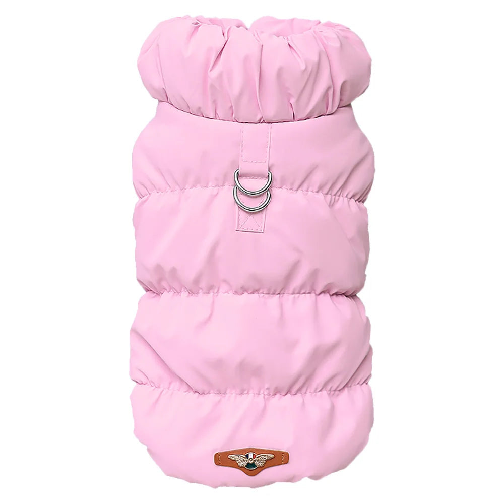 Stylish & Premium Warm Dog Coat – Winter Jacket for Small Dogs, Chihuahuas, French Bulldogs & Poodles, Soft Padded Pet Outfit