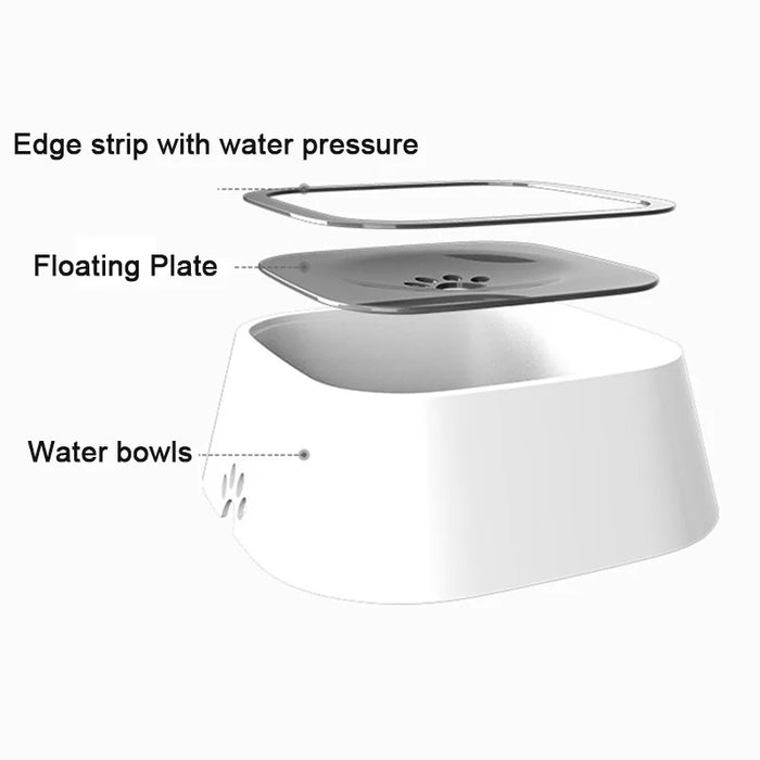Ultimate Pet Hydration: Anti-Spill Dog and Cat Water Bowl