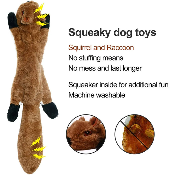 Squeaky No-Stuffing Dog Toy