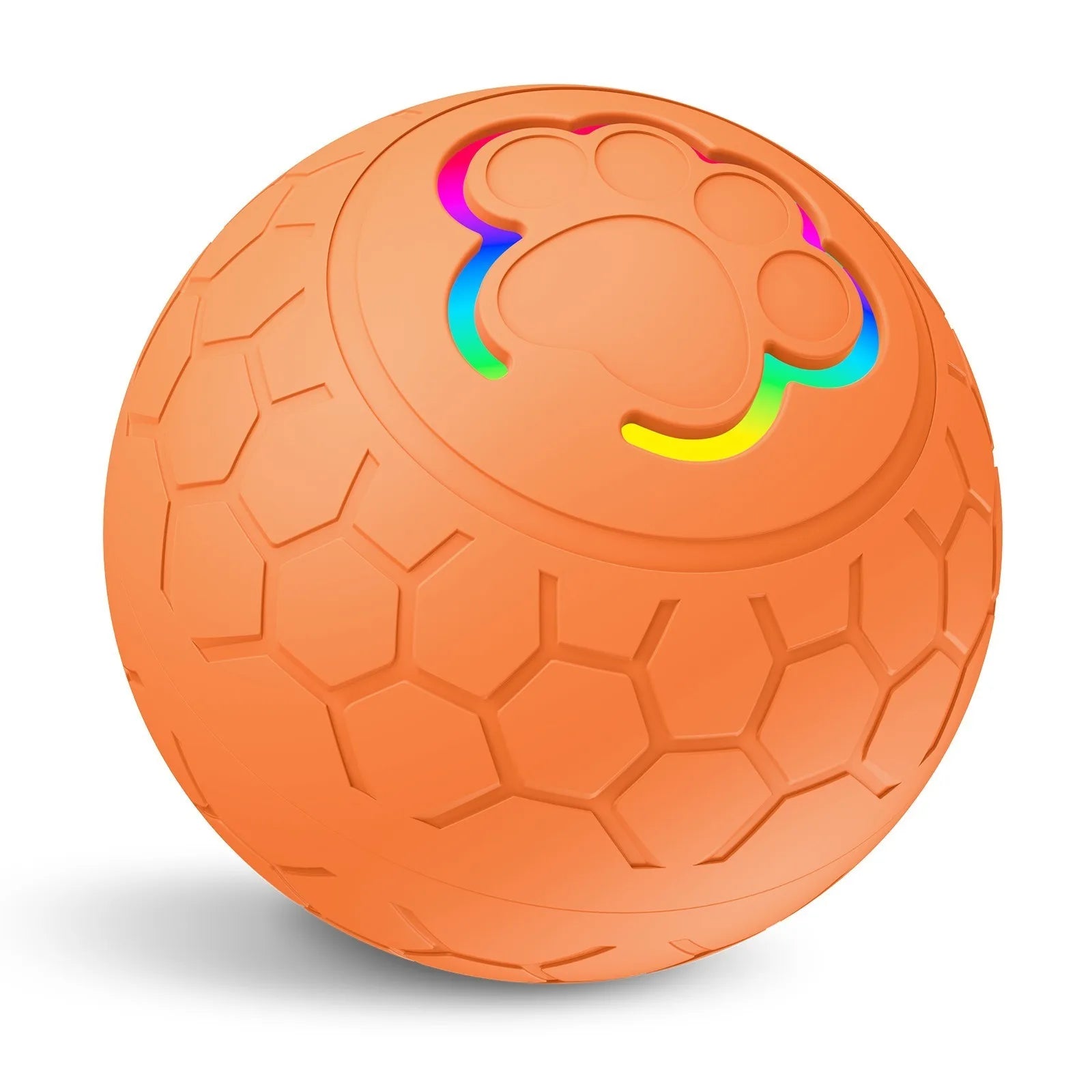 Smart Interactive Dog Toy Ball – USB Rechargeable, Automatic Bouncing & Rolling with RGB Lights for Dogs & Cats