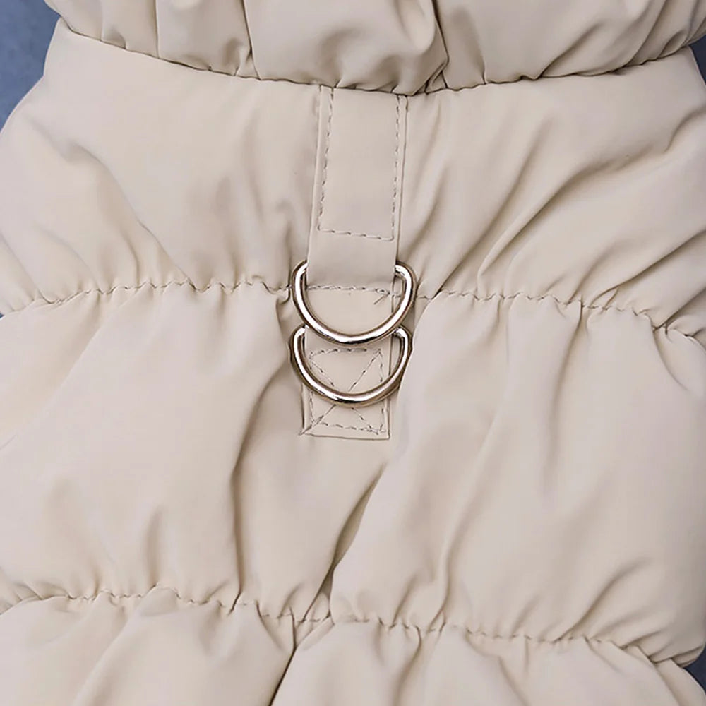 Stylish & Premium Warm Dog Coat – Winter Jacket for Small Dogs, Chihuahuas, French Bulldogs & Poodles, Soft Padded Pet Outfit