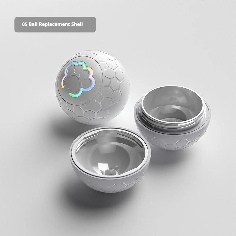 Smart Interactive Dog Toy Ball – USB Rechargeable, Automatic Bouncing & Rolling with RGB Lights for Dogs & Cats