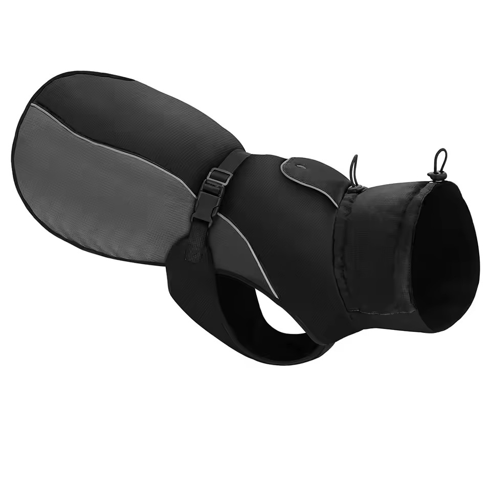 Reflective Waterproof Dog Coat – Warm Jacket for Medium & Large Dogs | Raincoat in Sizes XL to 6XL