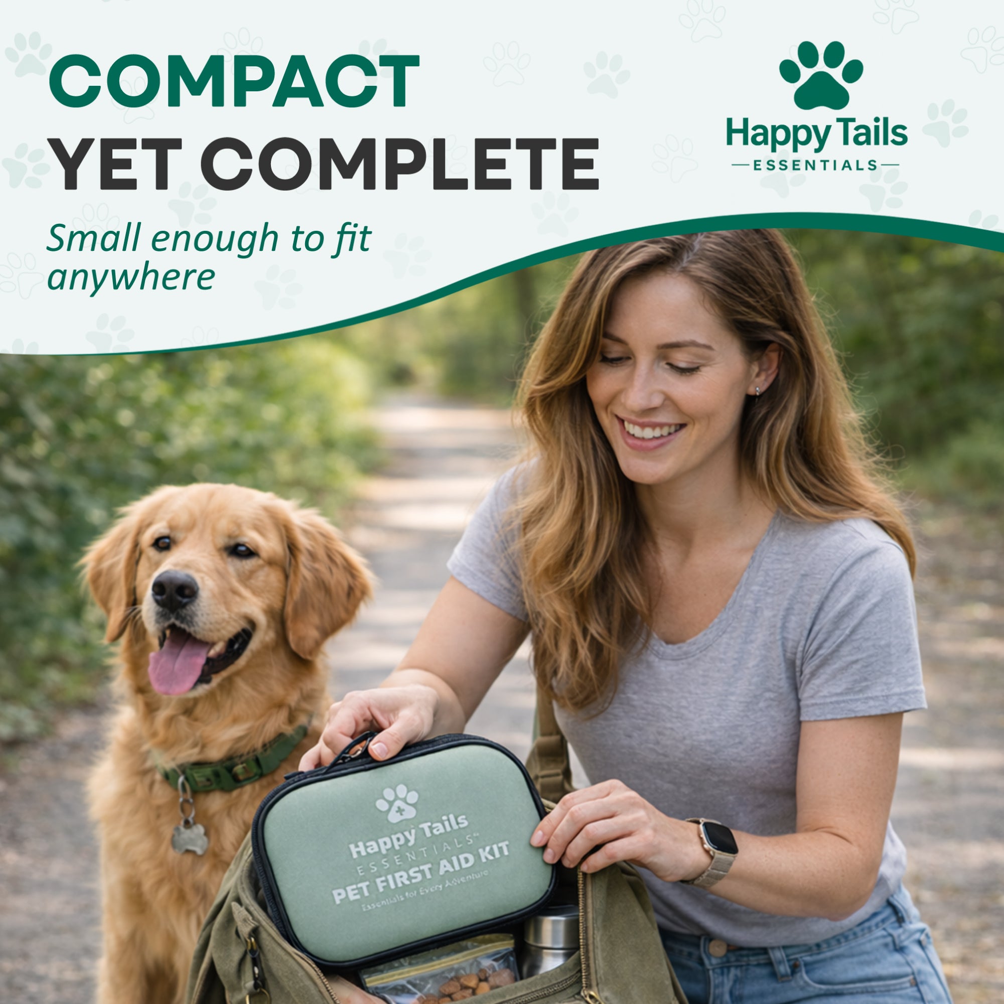 Happy Tails Essentials Pet First Aid Kit