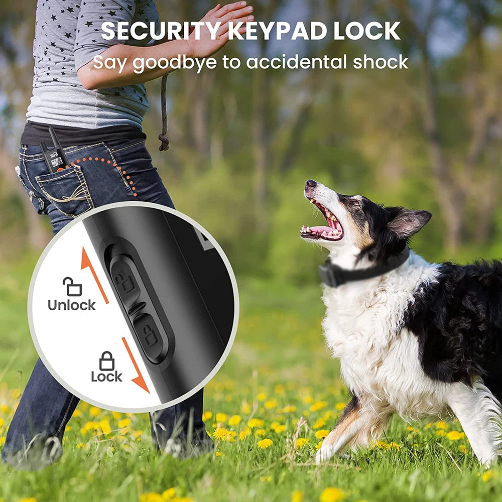 Ultimate Electric Dog Training Collar – Waterproof, Rechargeable & Remote-Controlled