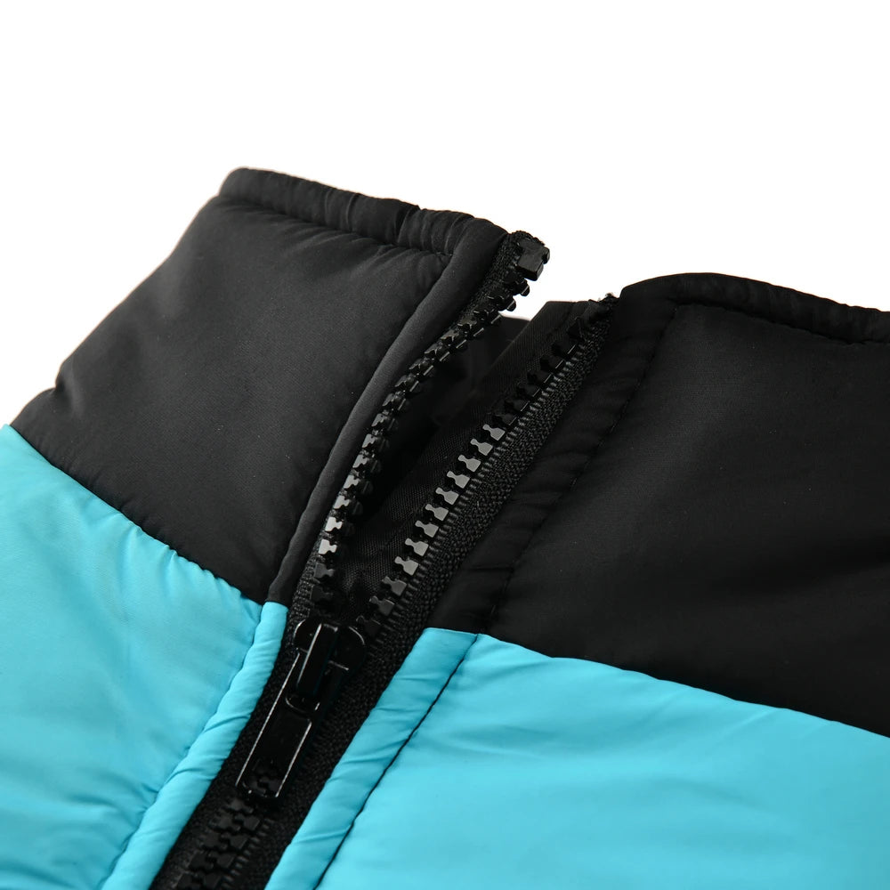 Cosy Waterproof Dog Jacket with D-Ring – Ideal for Autumn & Winter