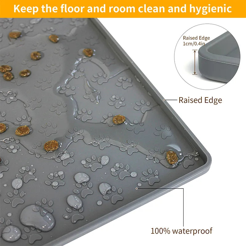 Pet Silicone Placemat - Waterproof and Multi-Use