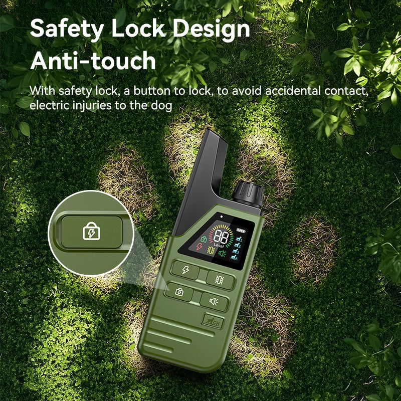 Rechargeable Dog Training Collar – Waterproof Shock, Vibration & Beep Modes with Remote