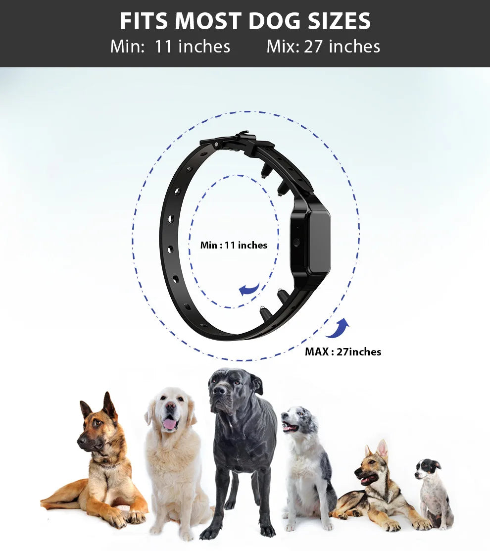 Ultimate Dog Training Collar – 1000ft Range, Beep/Vibration/Shock Modes, Anti-Bark Solution