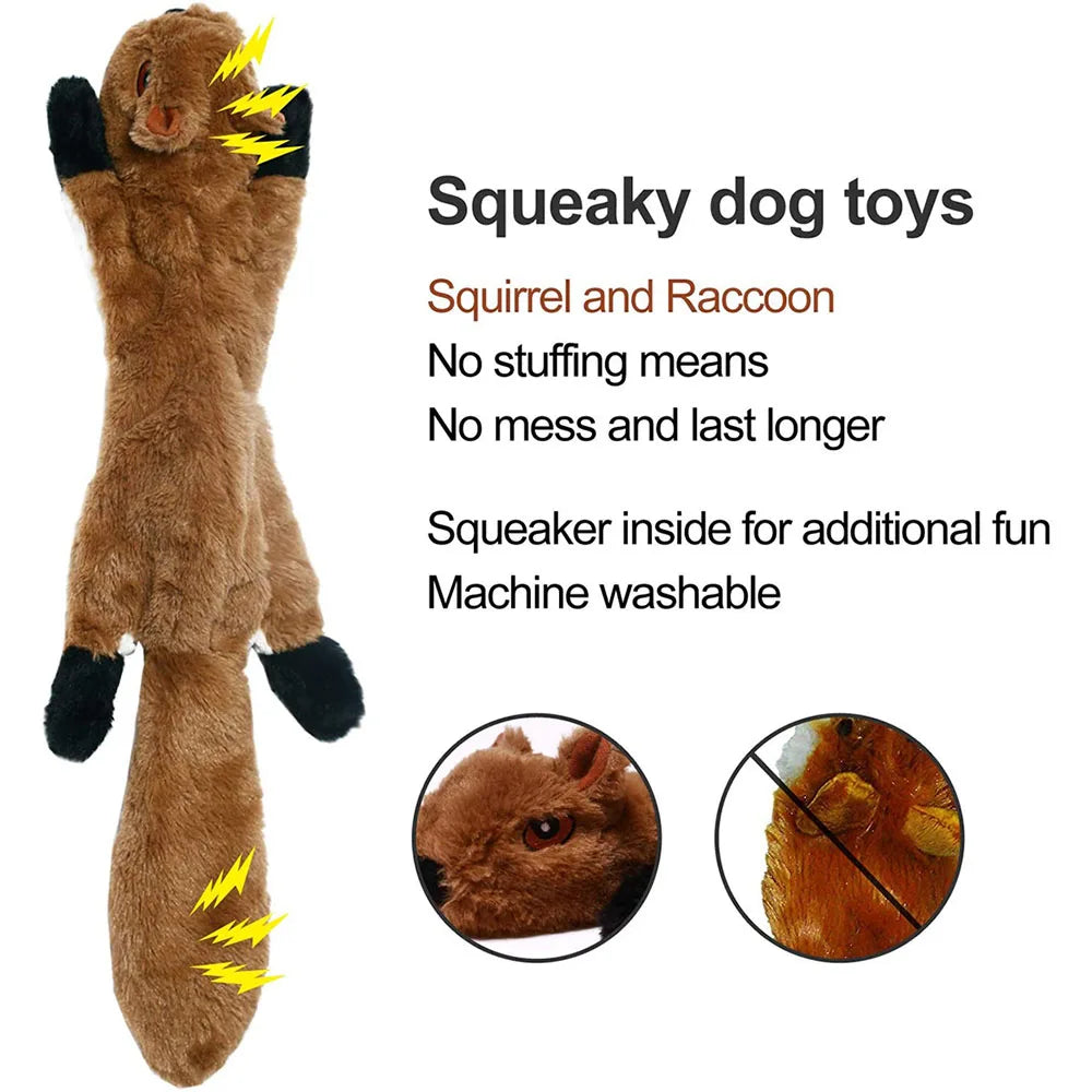 Squeaky No-Stuffing Dog Toy