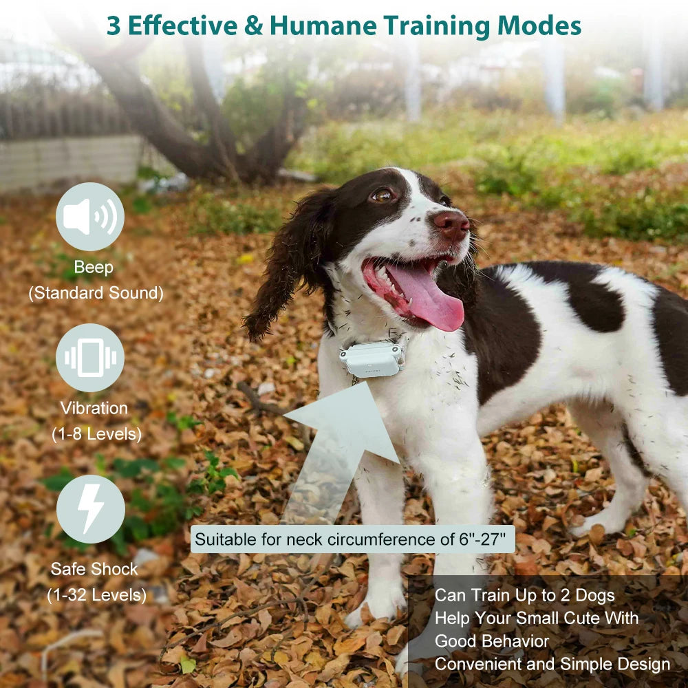 Waterproof Dog Training Collar – 5200FT Remote Electric Collar with 4 Adjustable Training Mode