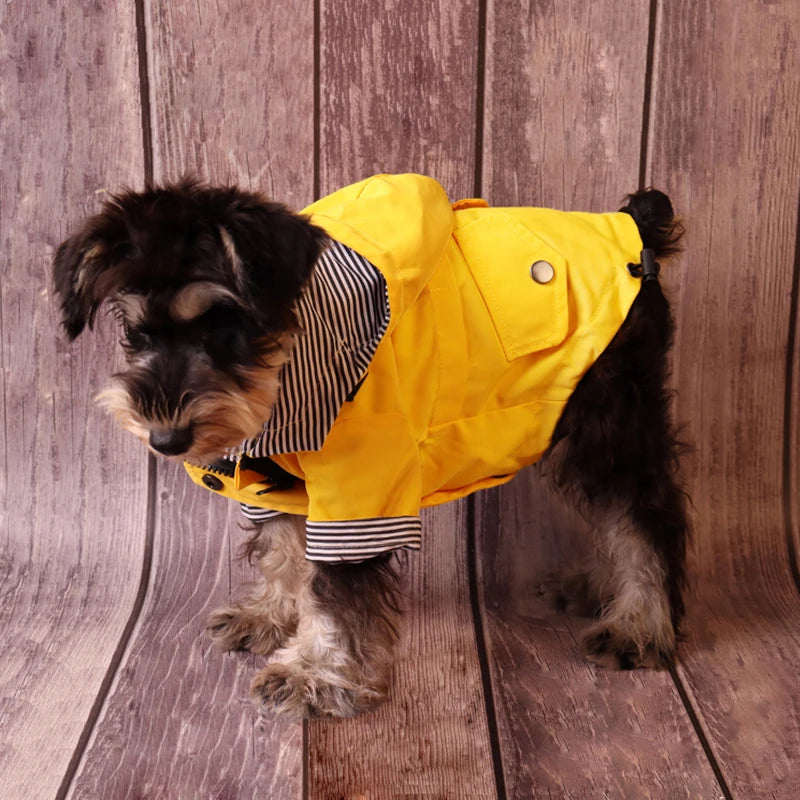 Stylish Waterproof Dog Raincoat