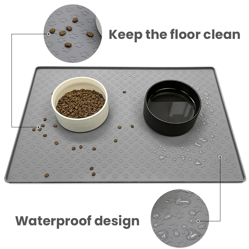 Pet Silicone Placemat - Waterproof and Multi-Use