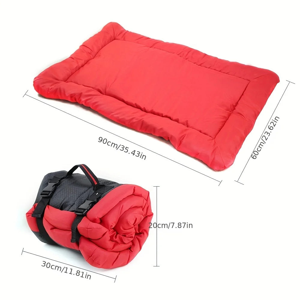 Waterproof Anti-Slip Outdoor Pet Bed Cushion – Washable Dog Mattress for Ultimate Comfort