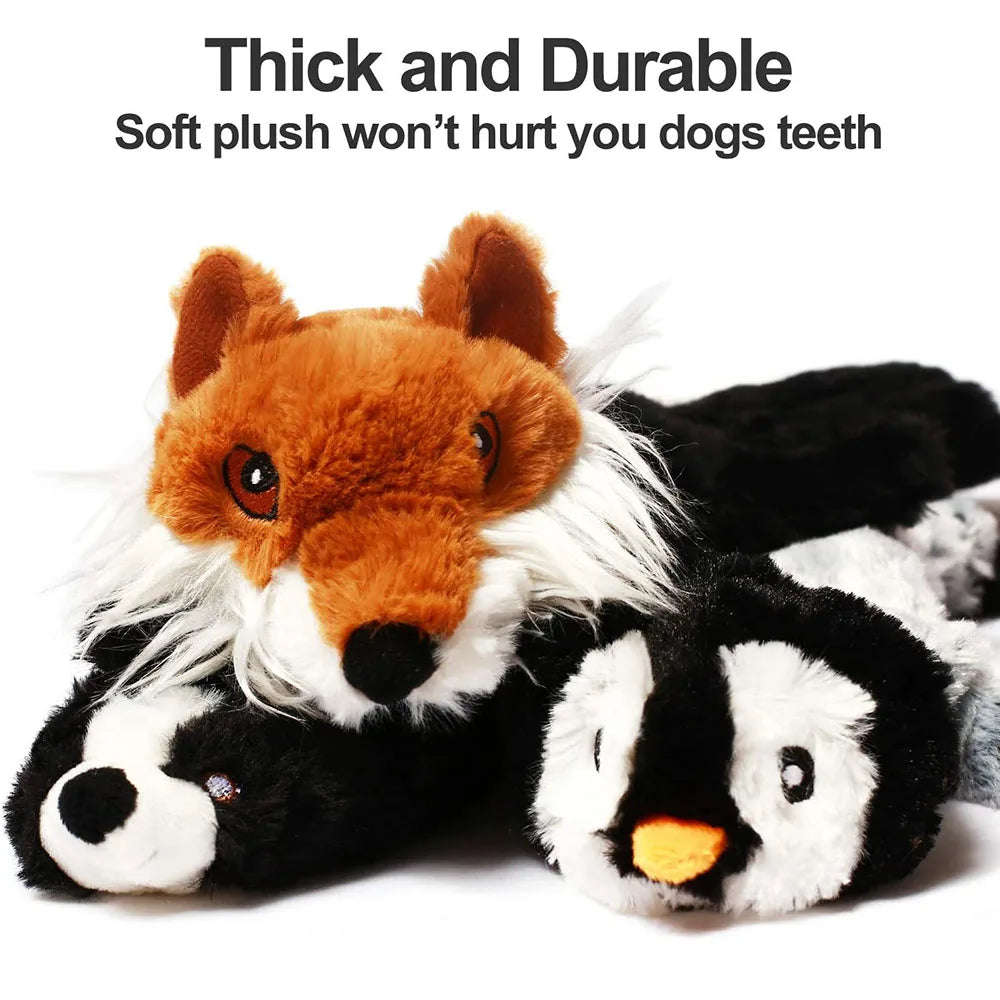 Squeaky No-Stuffing Dog Toy