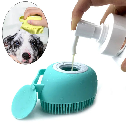 Pet Silicone Bath Massage