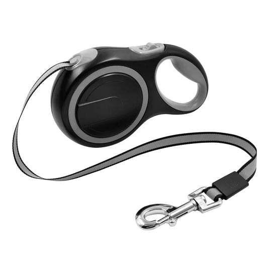 Ultra-Durable Retractable Nylon Leash for Small to Large Dogs - Long, Strong, and Automatic Extending