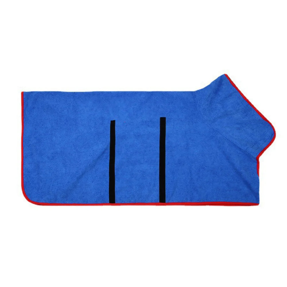 Quick-Dry Absorbent Dog Bathrobe & Towel