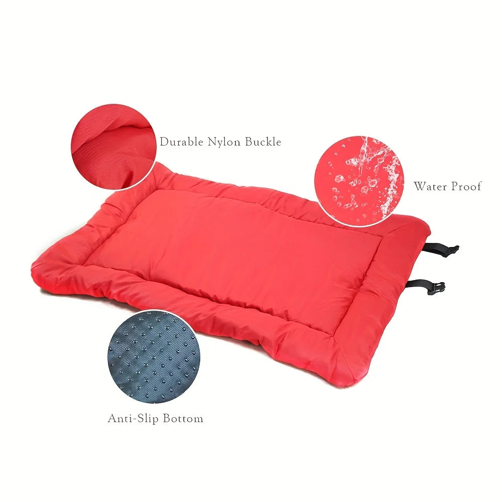 Waterproof Anti-Slip Outdoor Pet Bed Cushion – Washable Dog Mattress for Ultimate Comfort