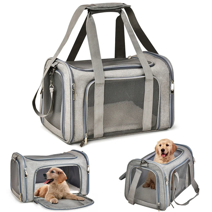 Portable Dog & Cat Carrier Backpack | Soft-Sided, Airline Approved Travel Bag